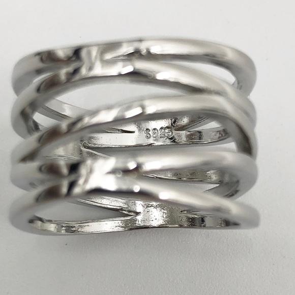 Beautiful 925 silver spiral ring - Picture 6 of 6